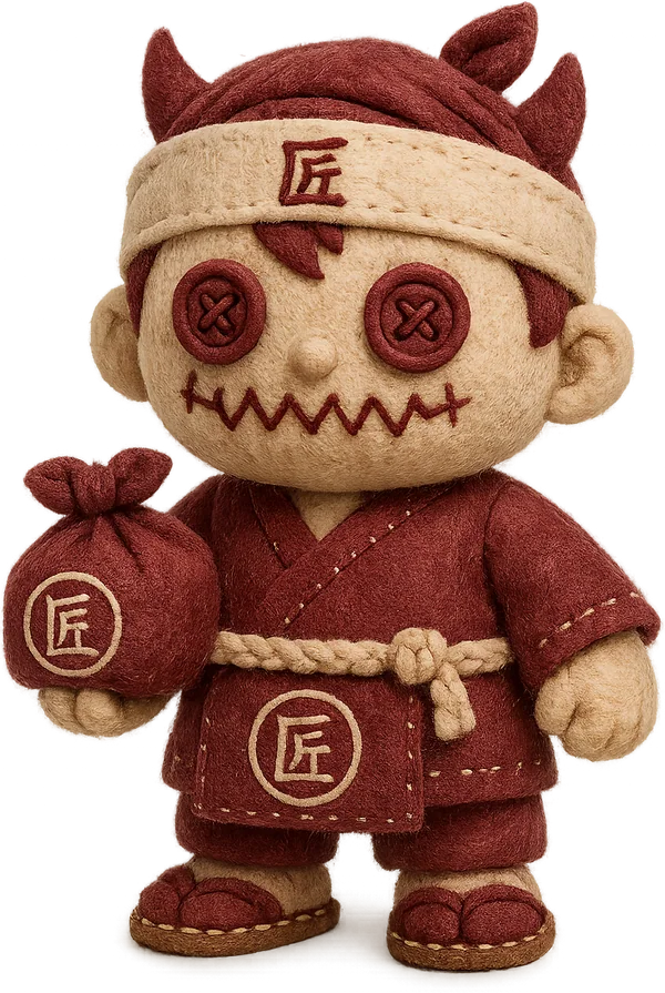 行商人の人形